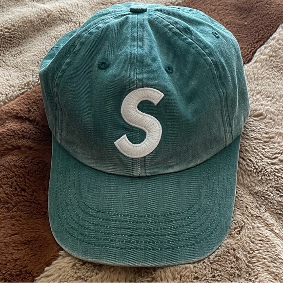 帽子 Pigment Coated S Logo 6-Panel Dark Green Buy Supreme Pigment Coated S Logo 6 Panel 'Dark Green